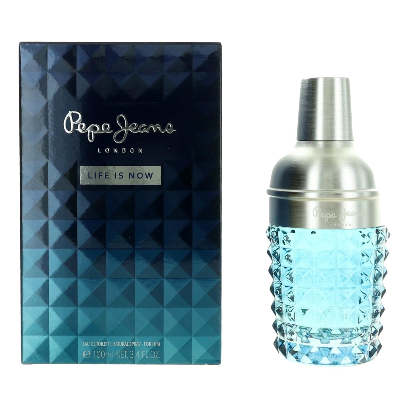 Life is Now by Pepe Jeans London 3.4 oz Eau de Toilette Spray Cologne for Men
