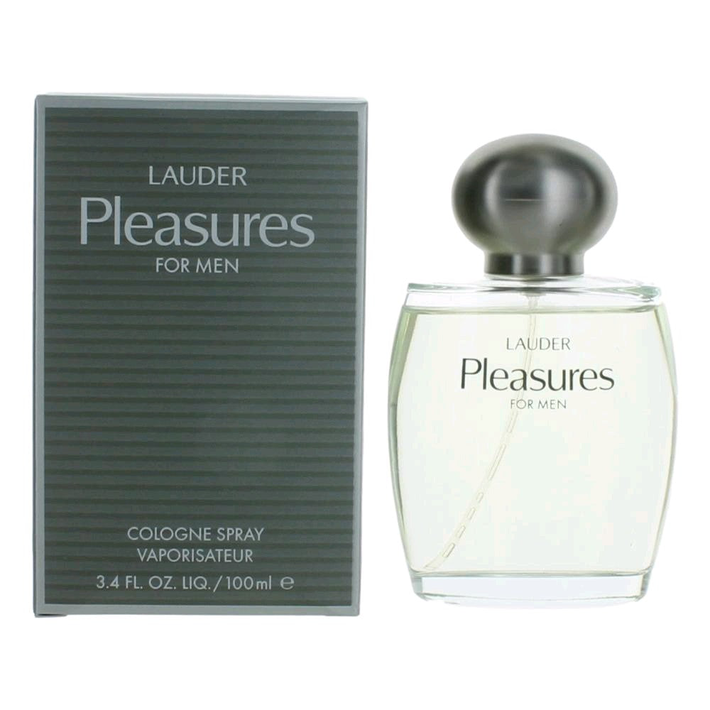 Pleasures Cologne for Men by Estee Lauder 3.4 oz Cologne Spray Cologne for Men