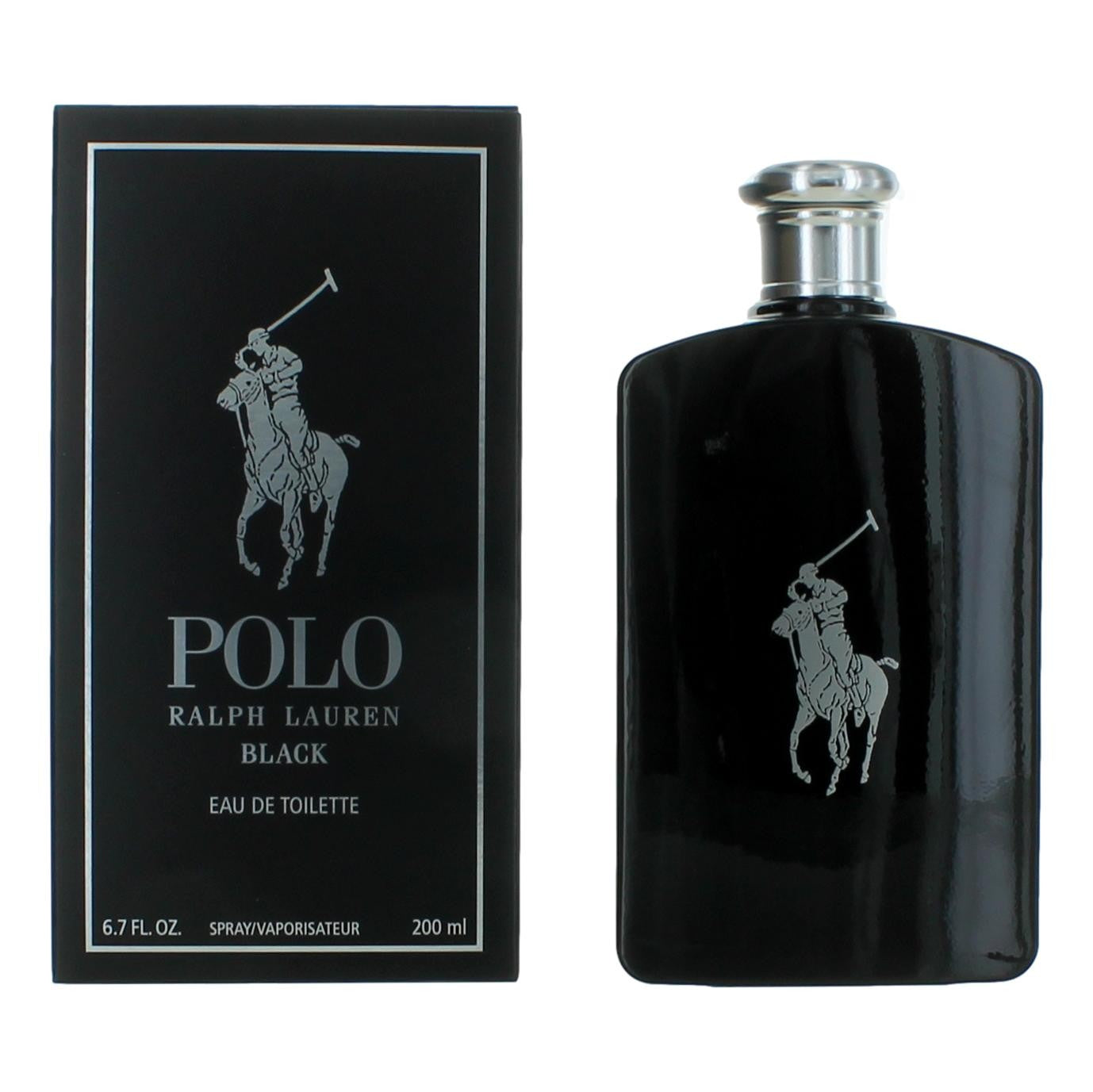 Polo Black by Ralph Lauren 6.7 oz Eau de Toilette Spray Cologne for Men