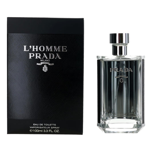 L'Homme Prada by Prada 3.4 oz Eau de Toilette Spray Cologne for Men