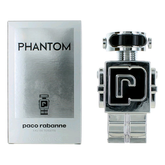 Phantom by Paco Rabanne 3.4 oz Eau de Toilette Spray Cologne for Men