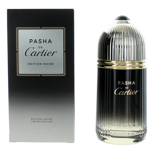 Pasha de Cartier Edition Noire by Cartier 3.3 oz Eau de Toilette Spray Cologne for Men Limted Editon