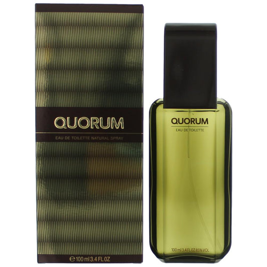 Quorum by Puig 3.4 oz Eau de Toilette Spray Cologne for Men