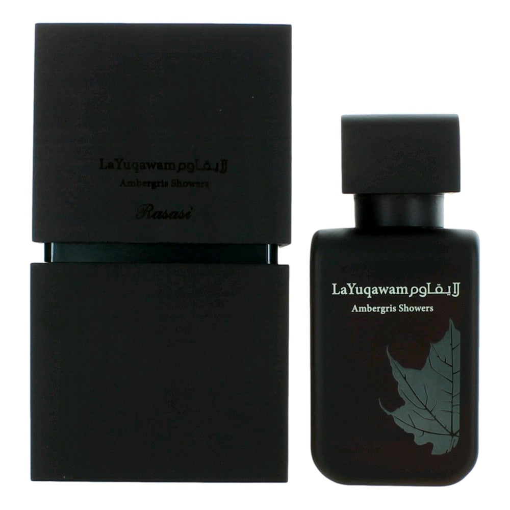 La Yuqawam Ambergris Showers by Rasasi 2.5 oz Eau de Parfum Spray Cologne for Men