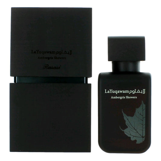 La Yuqawam Ambergris Showers by Rasasi 2.5 oz Eau de Parfum Spray Cologne for Men