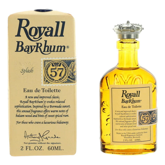 Royall BayRhum by Royall Fragrances 2 oz All Purpose Lotion Splash Men