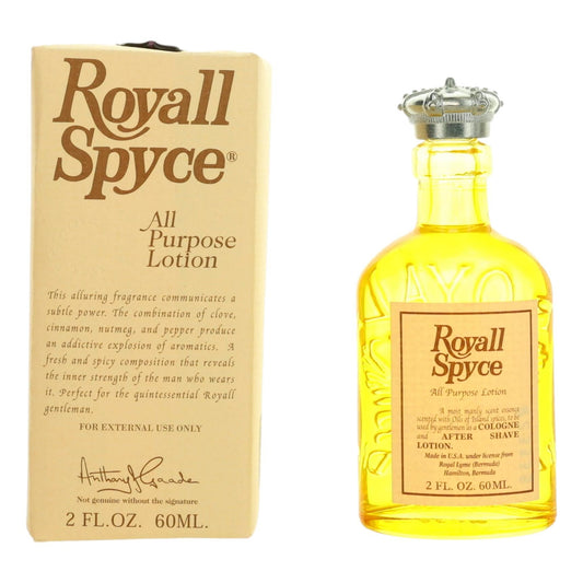 Royall Spyce by Royall Fragrances 2 oz All Purpose Lotion for Men