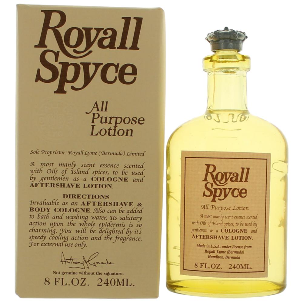 Royall Spyce by Royall Fragrances 8 oz All Purpose Lotion for Men