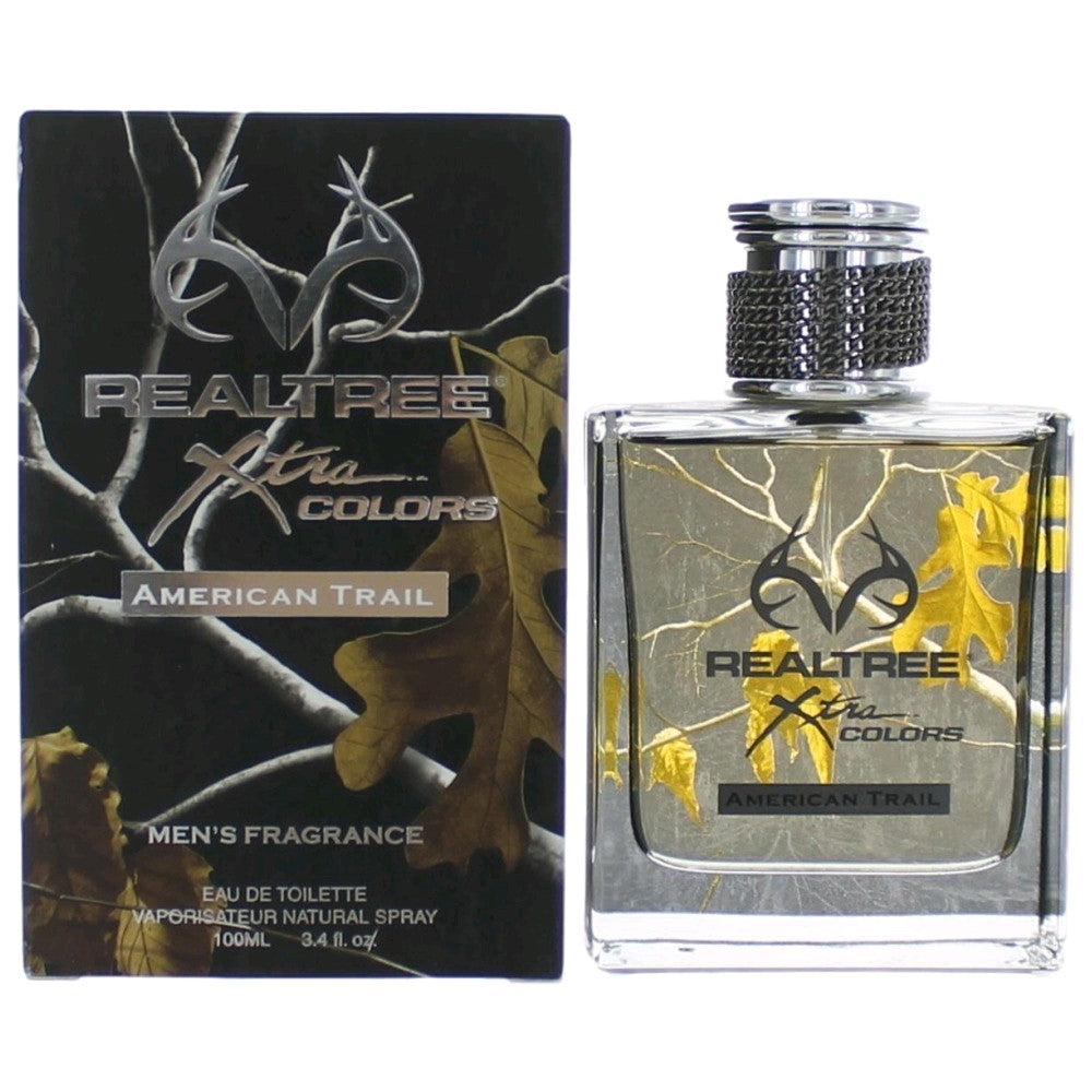Realtree Xtra Colors American Trail by Realtree 3.4 oz Eau de Toilette Spray Cologne for Men