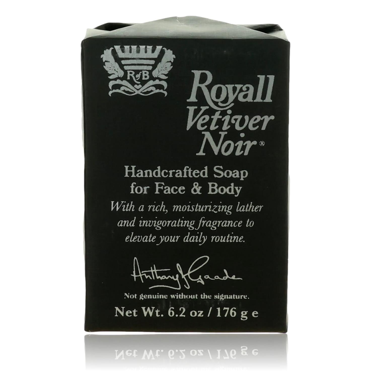 Royall Vetiver Noir by Royall Fragrances 6.2 oz Bar Soap for Men