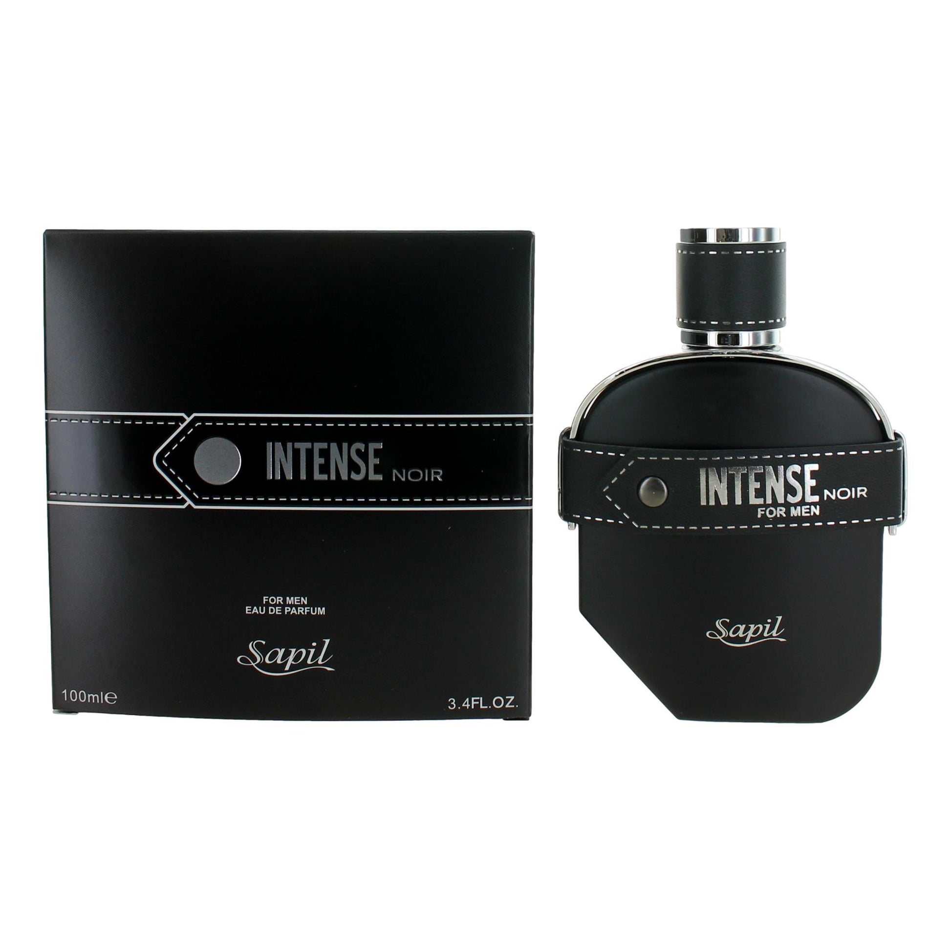 Intense Noir by Sapil 3.4 oz Eau de Toilette Spray Cologne for Men