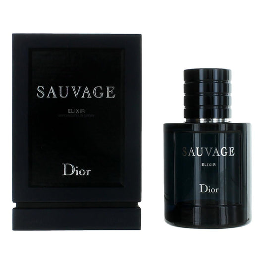 Sauvage by Christian Dior 2 oz Elixir Spray Cologne for Men