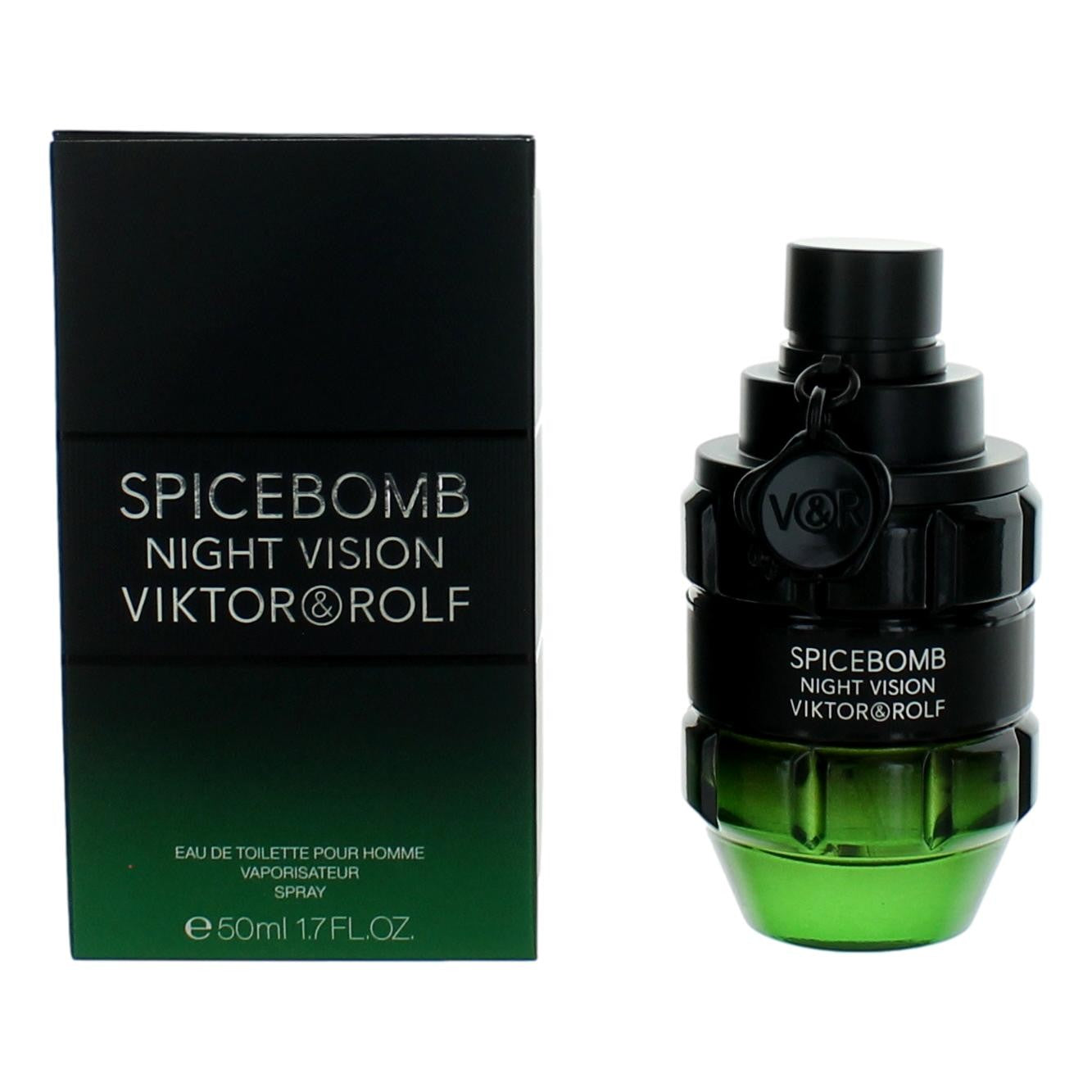 Spicebomb Night Vision by Viktor & Rolf 1.7 oz Eau de Toilette Spray Cologne for Men