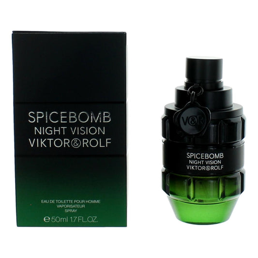 Spicebomb Night Vision by Viktor & Rolf 1.7 oz Eau de Toilette Spray Cologne for Men