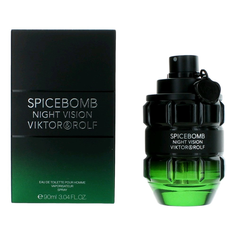 Spicebomb Night Vision by Viktor & Rolf 3 oz Eau de Toilette Spray Cologne for Men