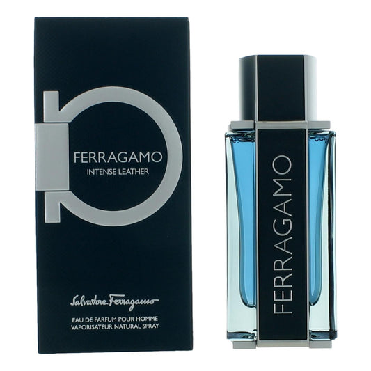 Ferragamo Intense Leather by Salvatore Ferragamo 3.4 oz Eau de Parfum Spray Cologne for Men