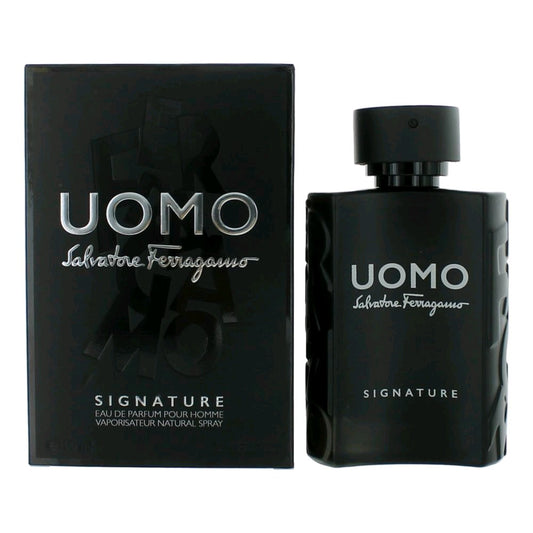 Uomo Signature by Salvatore Ferragamo 3.4 oz Eau de Parfum Spray Cologne for Men