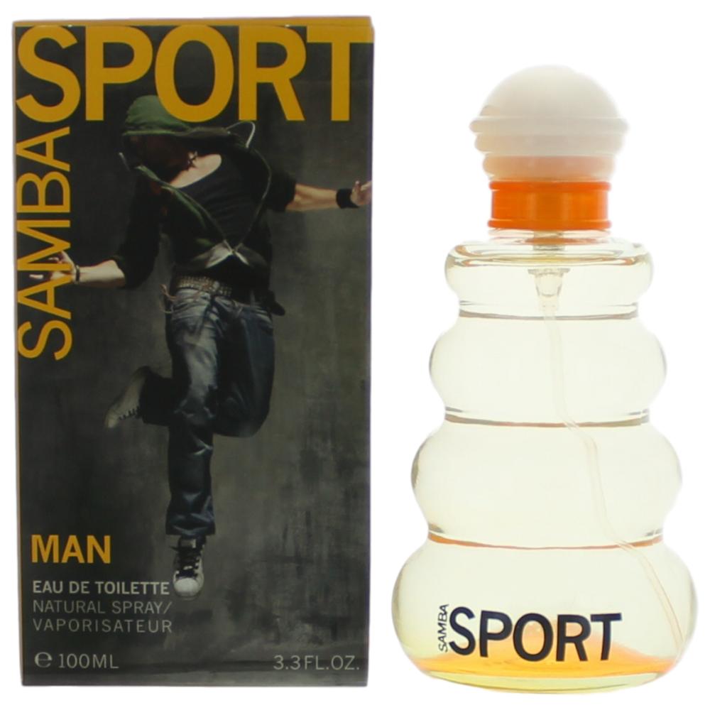 Samba Sport by Perfumer's Workshop 3.3 oz Eau de Toilette Spray Cologne for Men