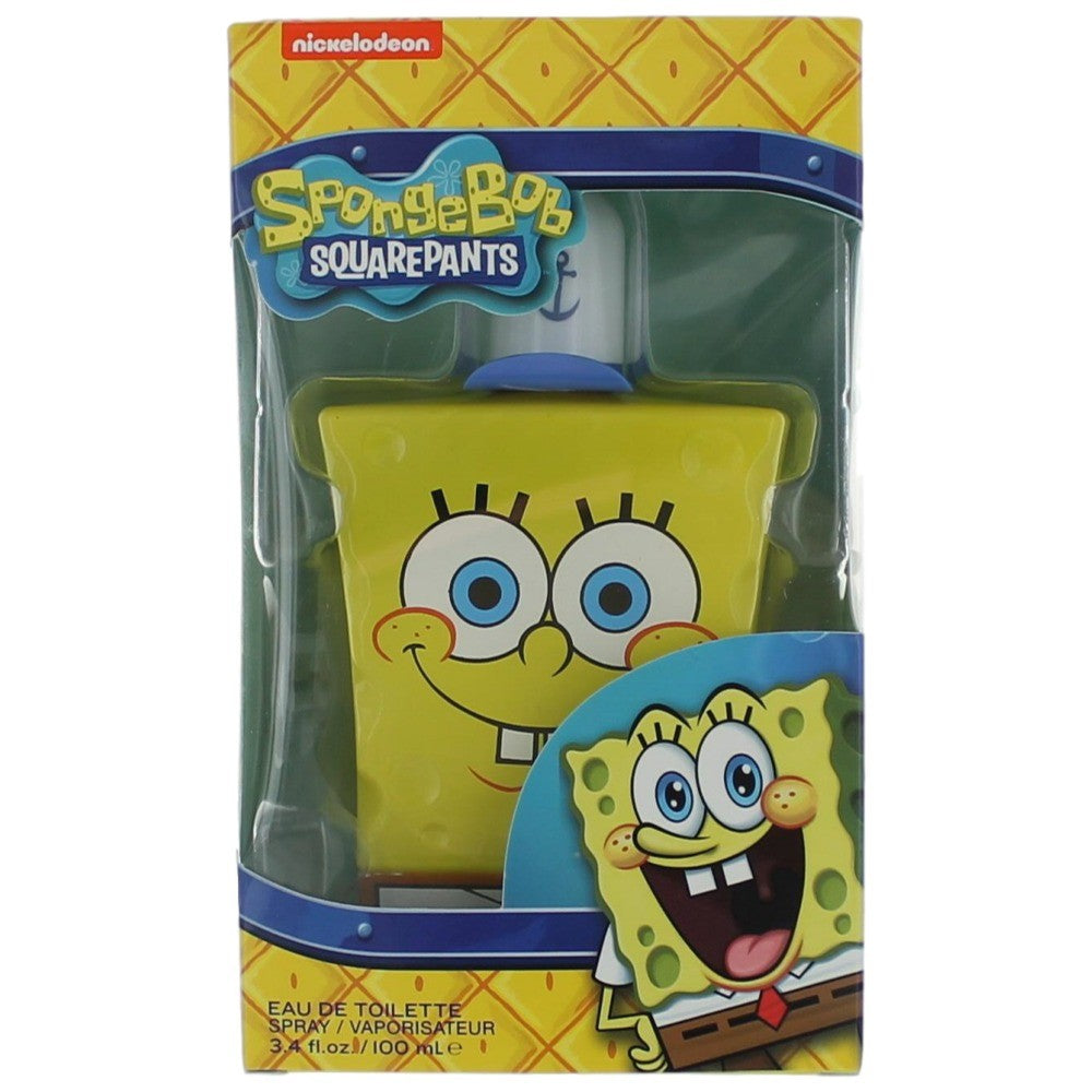SpongeBob Squarepants by Nickelodeon 3.4 oz Eau de Toilette Spray for Kids
