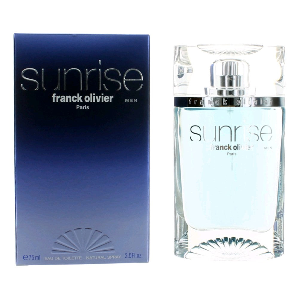 Sunrise by Franck Olivier 2.5 oz Eau de Toilette Spray Cologne for Men