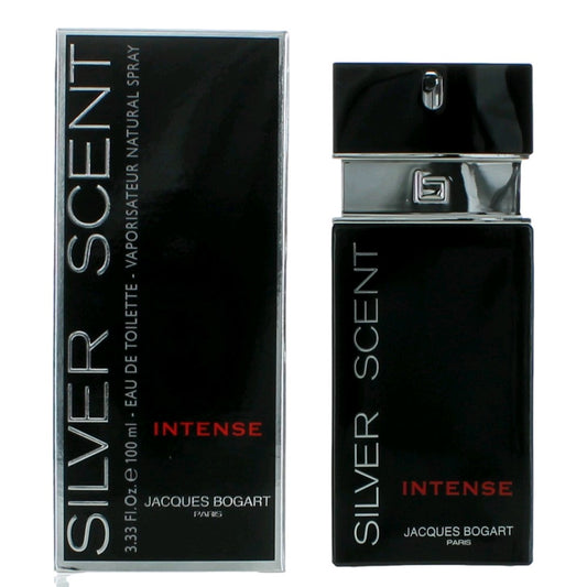 Silver Scent Intense by Jacques Bogart 3.4 oz Eau de Toilette Spray Cologne for Men