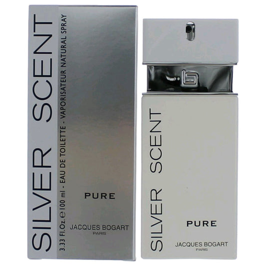 Silver Scent Pure by Jacques Bogart 3.4 oz Eau de Toilette Spray Cologne for Men