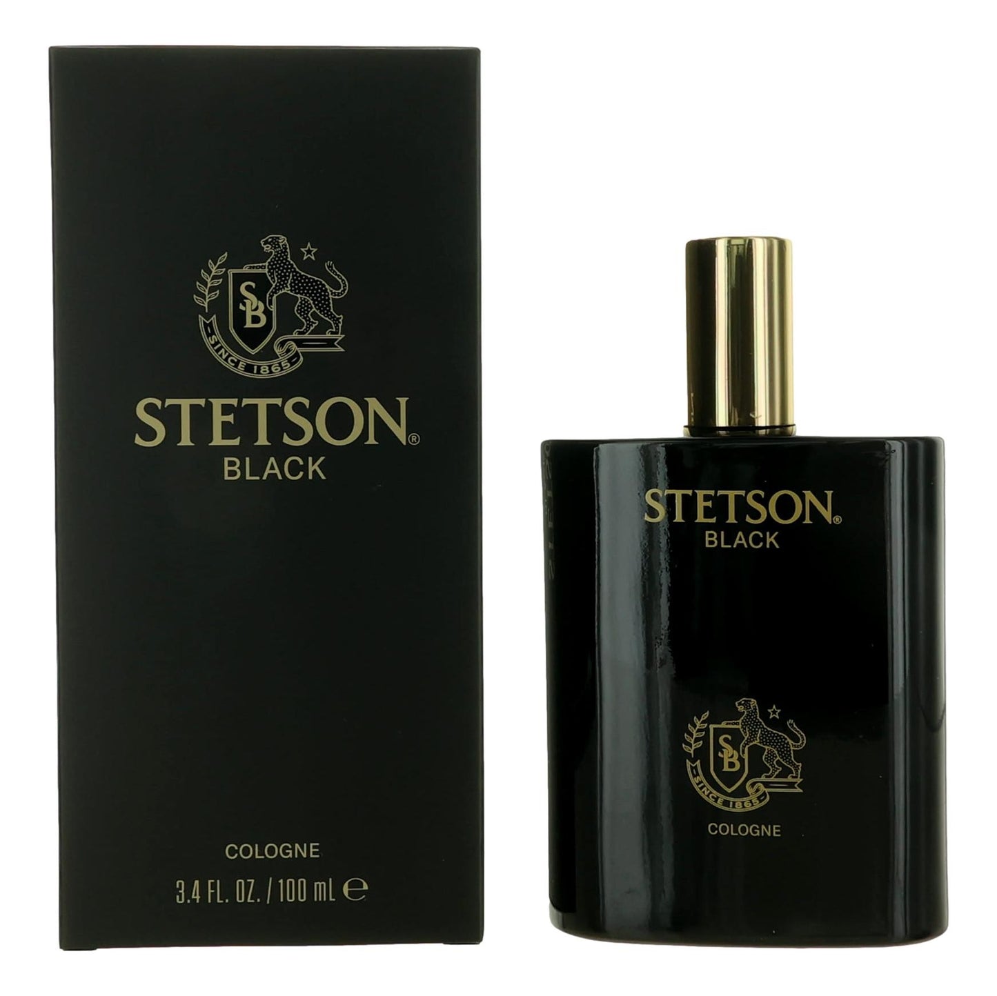 Stetson Black by Coty 3.4 oz Cologne Spray Cologne for Men