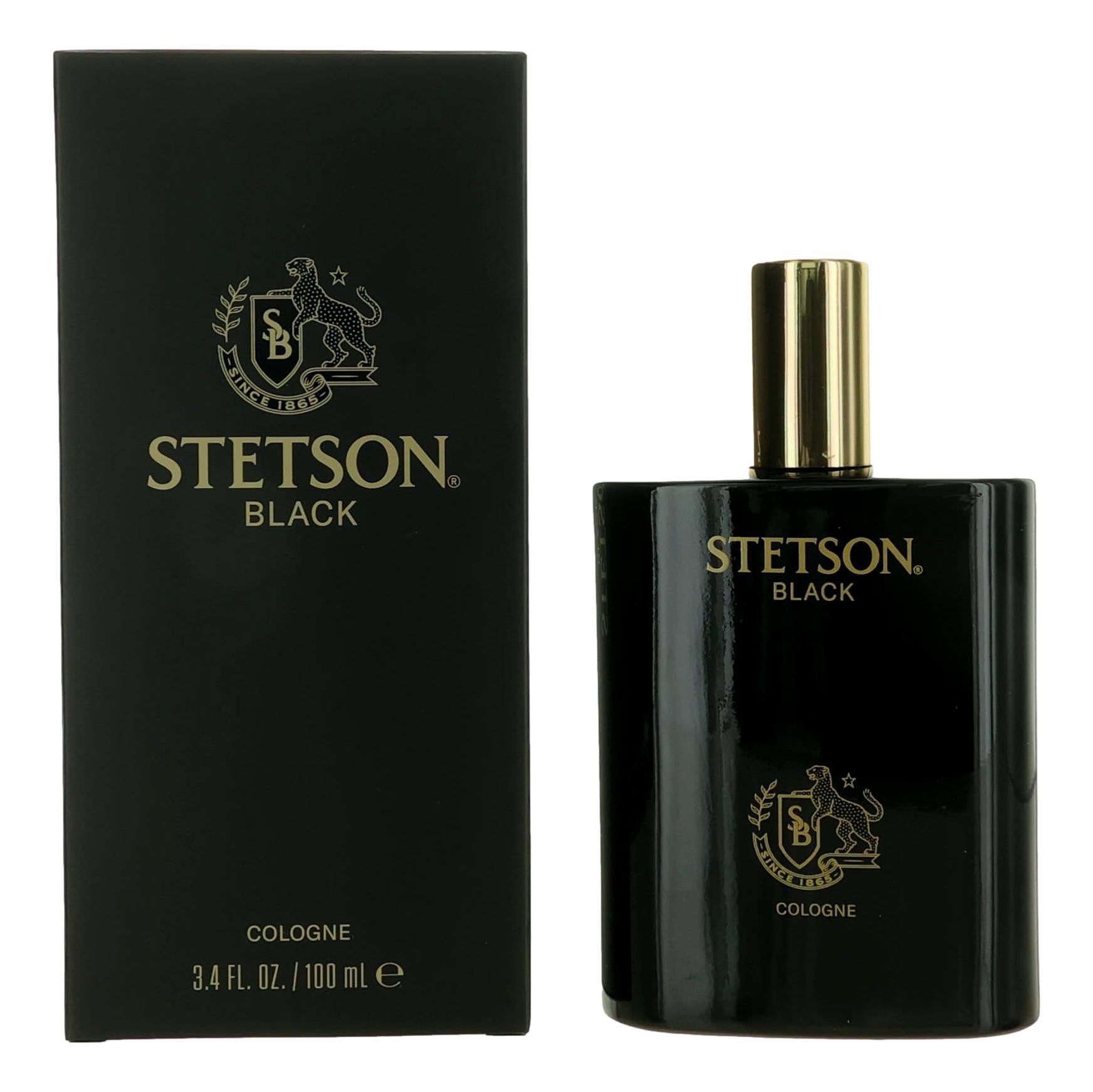 Stetson Black by Coty 3.4 oz Cologne Spray Cologne for Men