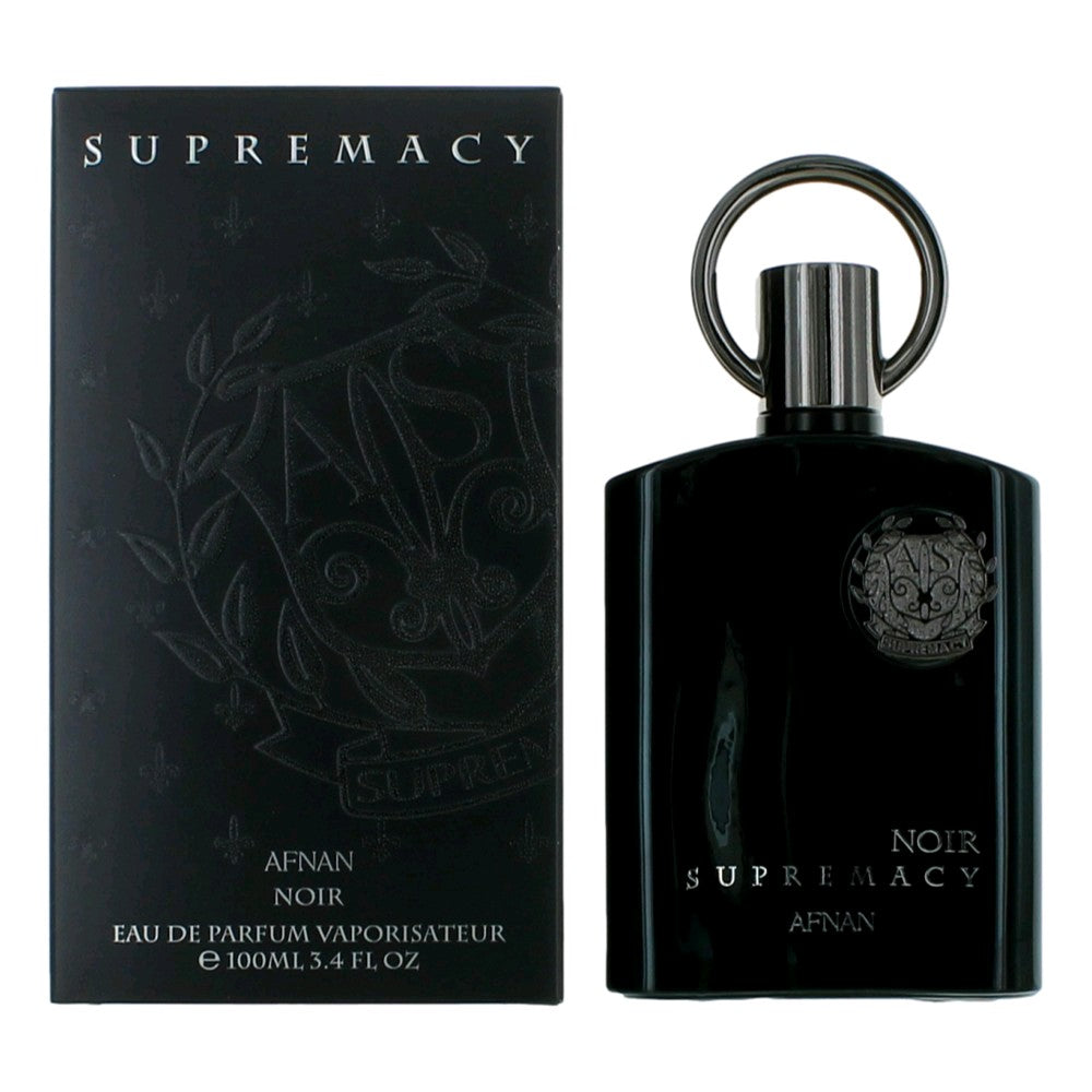 Supremacy Noir by Afnan 3.4 oz Eau de Parfum Spray Perfume for Unisex