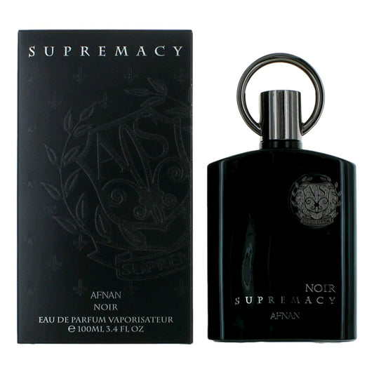 Supremacy Noir by Afnan 3.4 oz Eau de Parfum Spray Perfume for Unisex