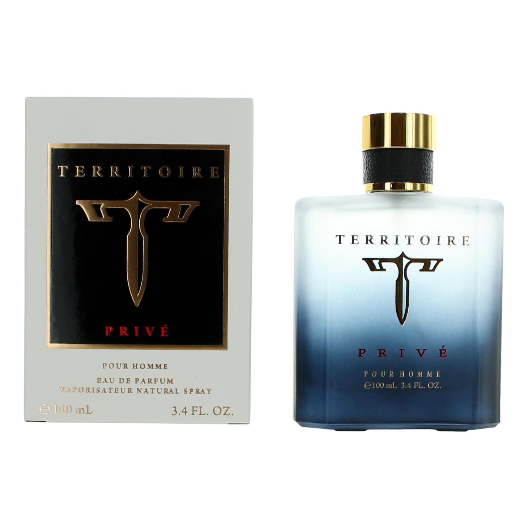 Territoire Prive by YSY 3.4 oz Eau de Parfum Spray Cologne for Men