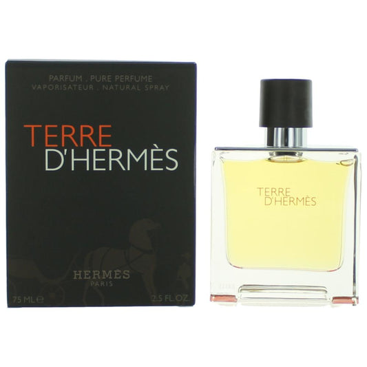 Terre D'Hermes by Hermes 2.5 oz Pure Parfum Spray Cologne for Men