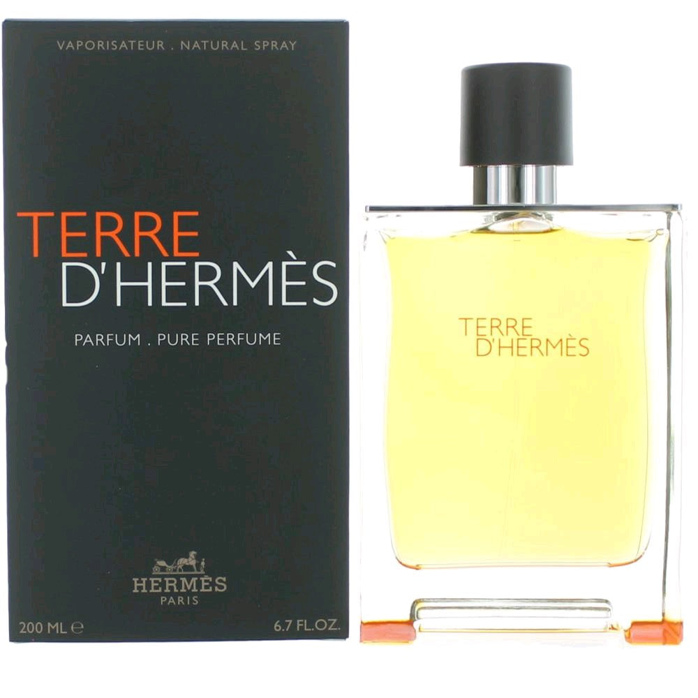 Terre D'Hermes by Hermes 6.7 oz Pure Parfum Spray Cologne for Men