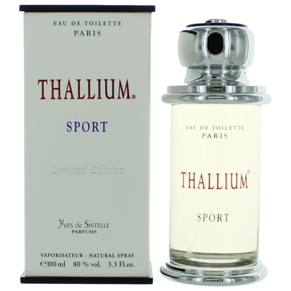 Thallium Sport by Jacques Evard 3.3 oz Eau de Toilette Spray Cologne for Men