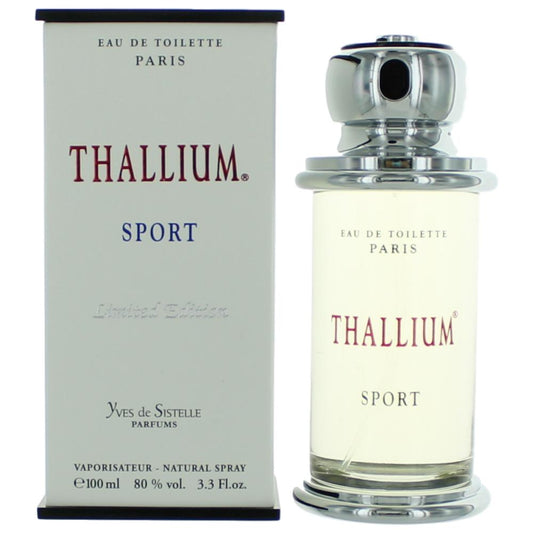 Thallium Sport by Jacques Evard 3.3 oz Eau de Toilette Spray Cologne for Men