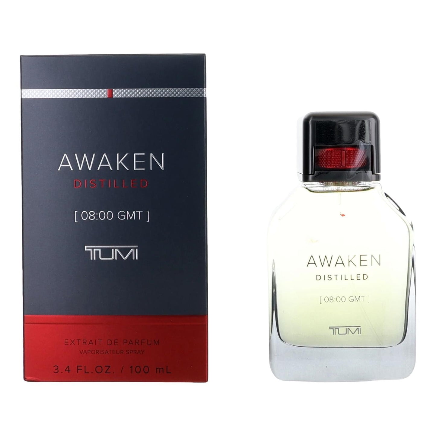 Awaken Distilled [08:00 GMT] by Tumi 3.4 oz Extrait de Parfum Spray Cologne for Men