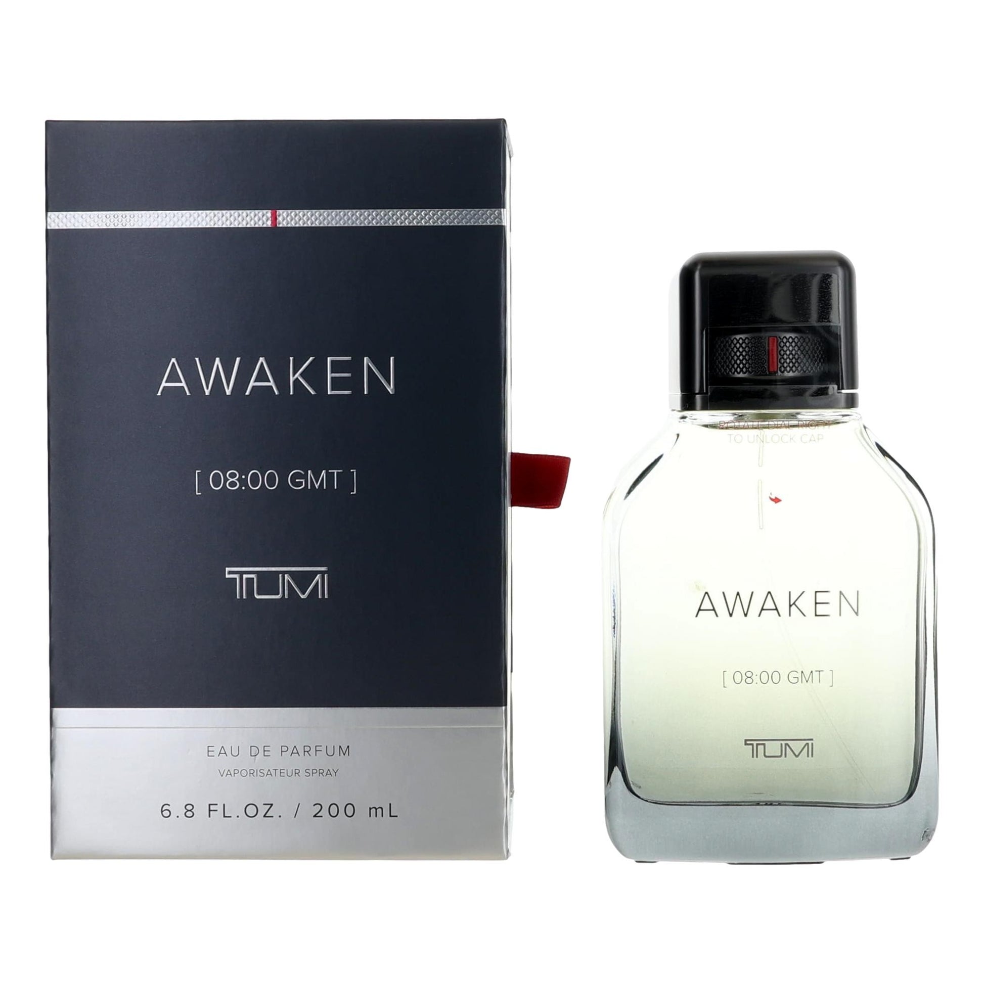 Awaken [08:00 GMT] by Tumi 6.8 oz Eau de Parfum Spray Cologne for Men