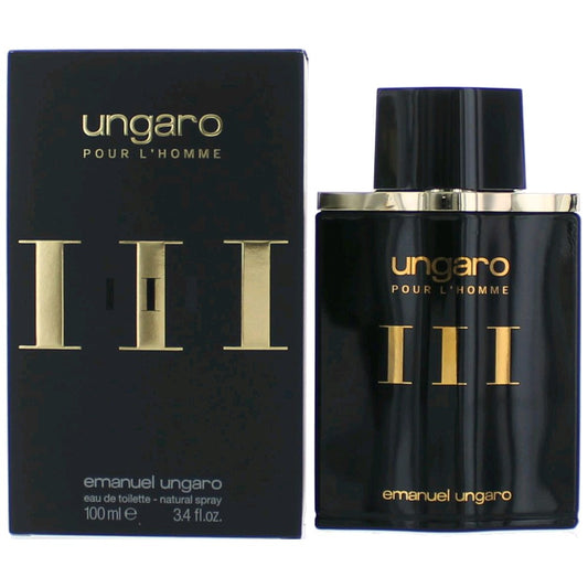 Ungaro Pour L'Homme III by Ungaro 3.4 oz Eau de Toilette Spray Cologne for Men