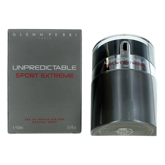 Unpredictable Sport Extreme by Glenn Perri 3.4 oz Eau de Parfum Spray Cologne for Men