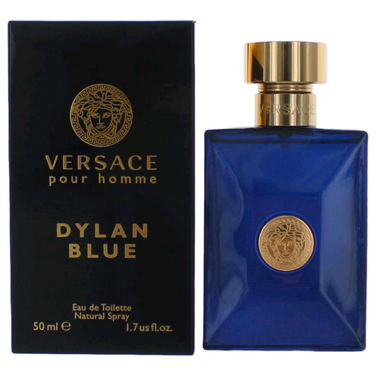 Versace Pour Homme Dylan Blue by Versace 1.7 oz Eau de Toilette Spray Cologne for Men