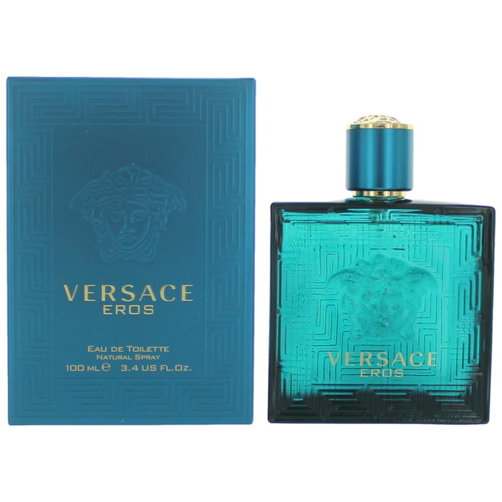 Eros by Versace 3.4 oz Eau de Toilette Spray Cologne for Men