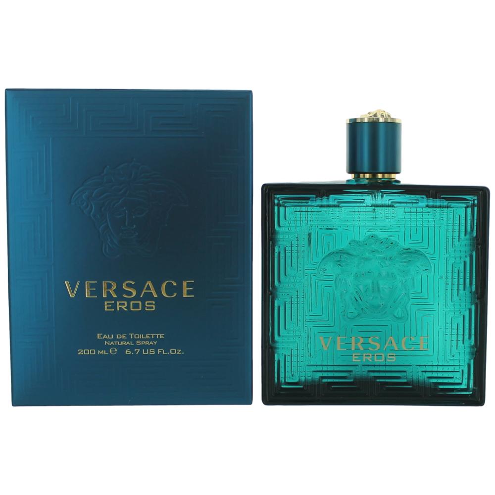 Eros by Versace 6.7 oz Eau de Toilette Spray Cologne for Men