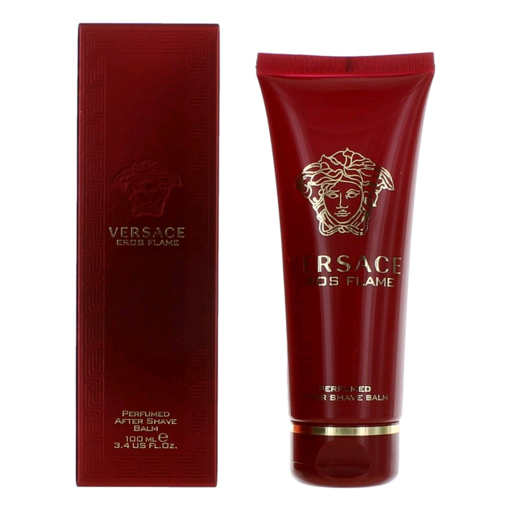 Eros Flame by Versace 3.4 oz After Shave Balm for Men