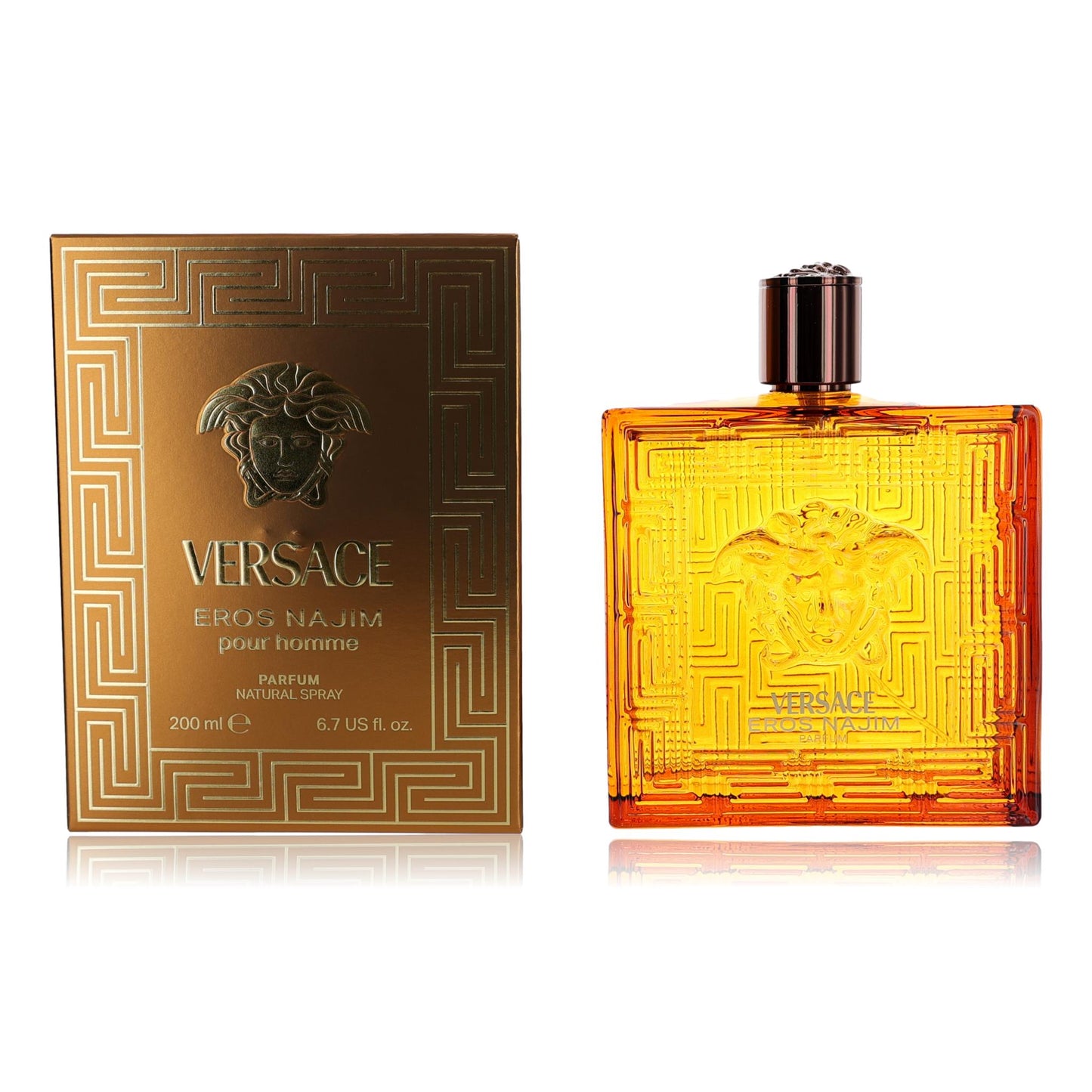 Eros Najim by Versace 6.7 oz Parfum Spray Cologne for Men