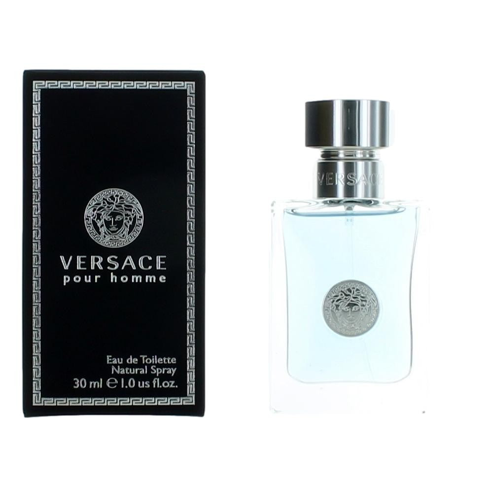 Versace Pour Homme by Versace 1 oz Eau de Toilette Spray Cologne for Men