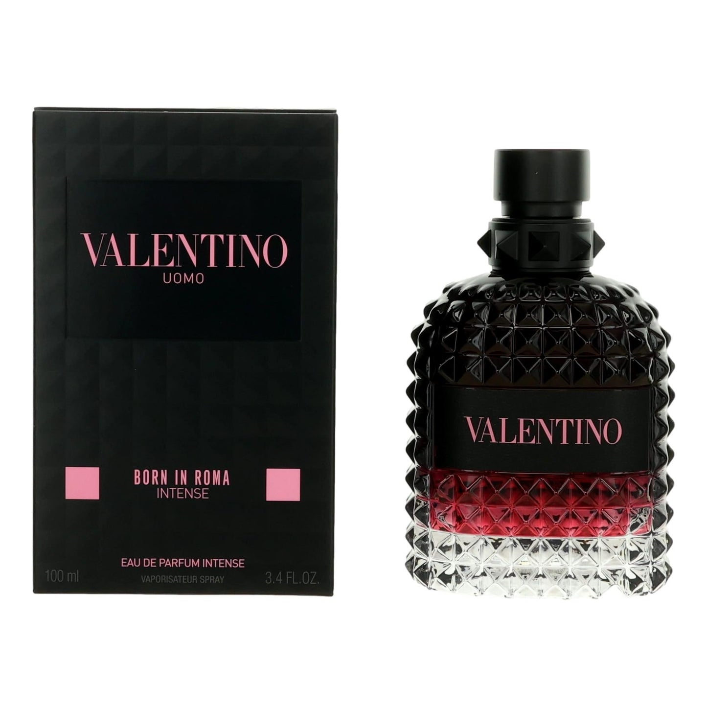 Valentino Uomo Born in Roma Intense by Valentino 3.4 oz Eau de Parfum Intense Spray Cologne for Men