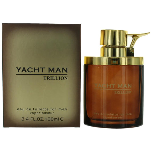Yacht Man Trillion by Myrurgia 3.4 oz Eau de Toilette Spray Cologne for Men