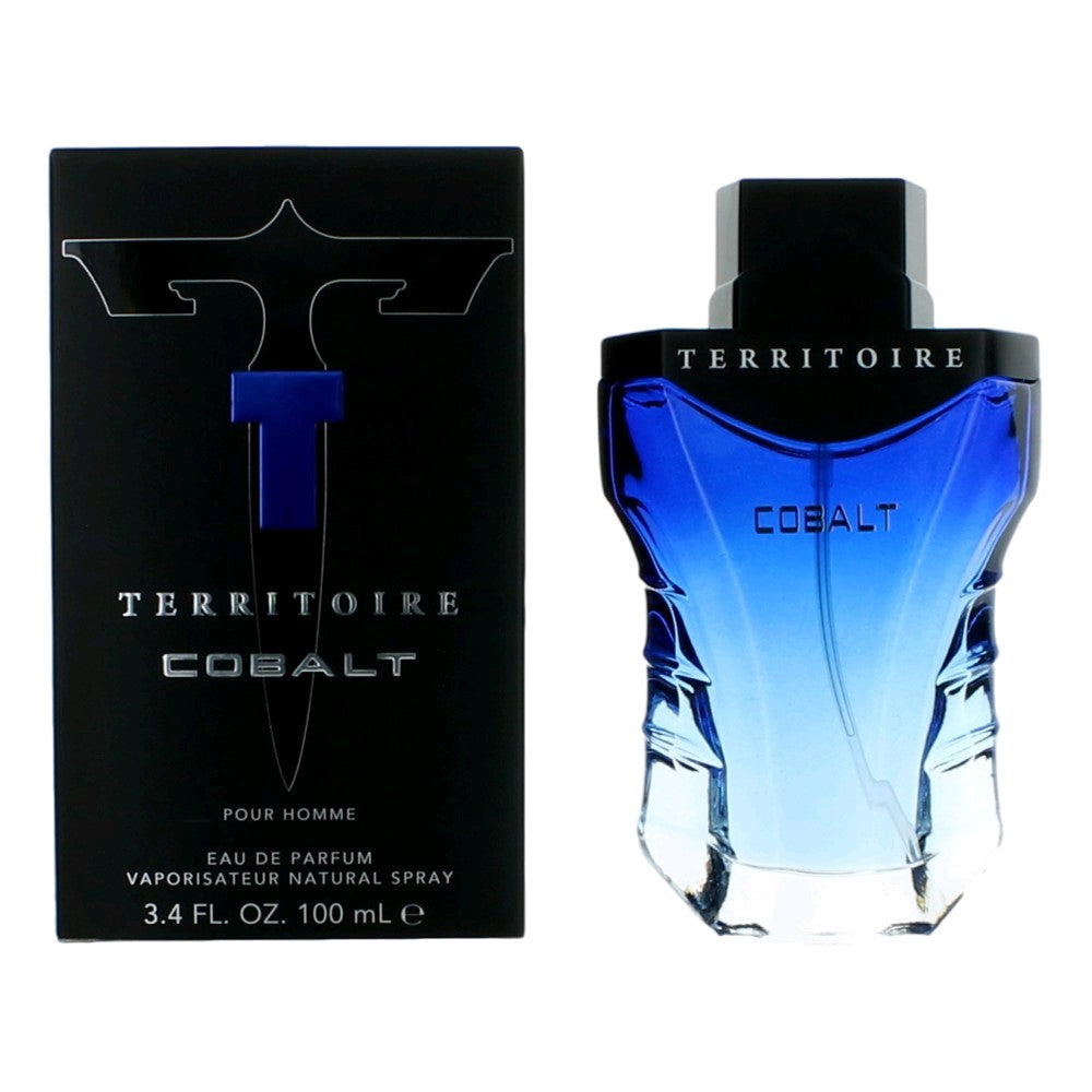Territoire Cobalt by YZY 3.4 oz Eau de Parfum Spray Cologne for Men
