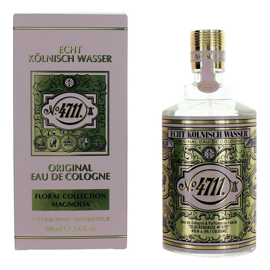 4711 Floral Collection Magnolia by 4711 3.4 oz Eau De Cologne Spray Perfume for Unisex
