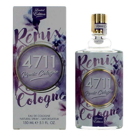 4711 Remix Cologne Lavender by Muelhens 5.1 oz Eau De Cologne Spray Perfume for Unisex